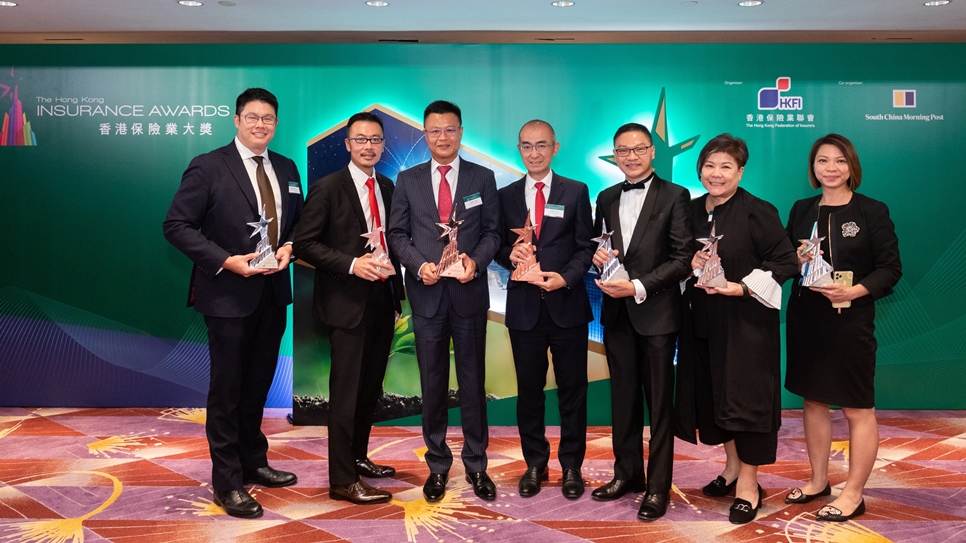 保誠於「香港保險業大奬2021」囊括五個獎項，包括『傑出風險管理大獎 』，『傑出人才培訓及發展 』
